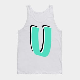 Letter U Tank Top